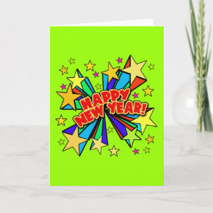Tarjeta Festiva Camisetas de la Feliz Año Nuevo, Steins de la