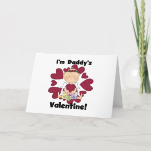 Tarjeta Festiva Camisetas de San Valentín del chica Cupido Daddy
