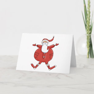 Tarjeta Festiva Camisetas y regalos de Jolly Santa