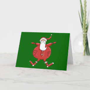 Tarjeta Festiva Camisetas y regalos de Jolly Santa