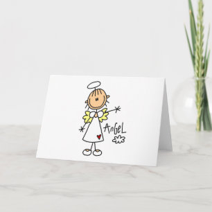 Tarjeta Festiva Camisetas y regalos de la figura del palo