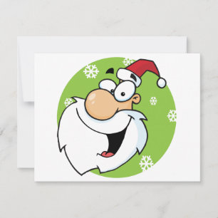 Tarjeta Festiva Camisetas y regalos de Santa Clause