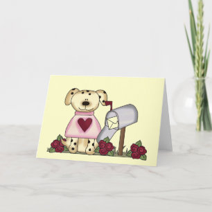 Tarjeta Festiva Camisetas y regalos del el día de San Valentín del