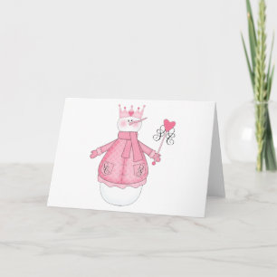Tarjeta Festiva Camisetas y regalos para la fiesta de la princesa 