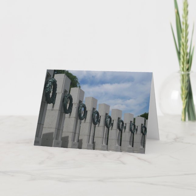 Tarjeta Festiva Campaña conmemorativa de la Segunda Guerra Mundial (Anverso)