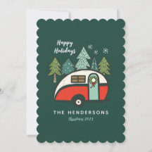 Camper de Felices Fiestas Personalizadas
