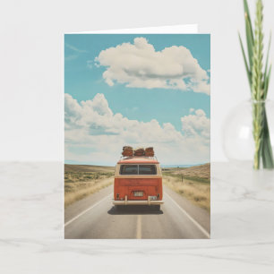 Tarjeta Festiva Camper Travel