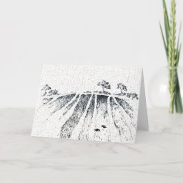 Tarjeta Festiva Campo con cuerdas de Alexandra Cook aka Linandara