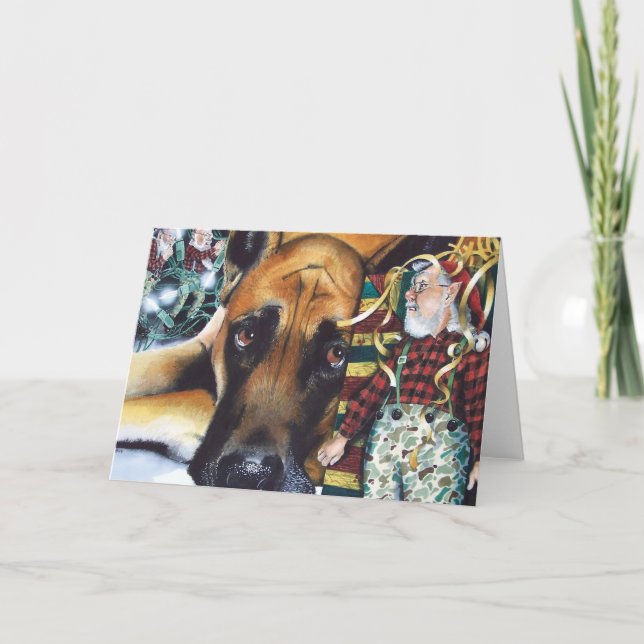 Tarjeta Festiva Camuflado (Anverso)