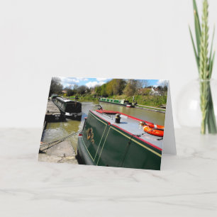 Tarjeta Festiva Canal de Devizes