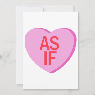 Tarjeta Festiva Candy Heart - COMO SI