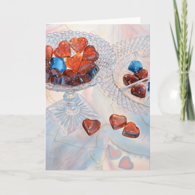 Tarjeta Festiva Candy ocular (Anverso)