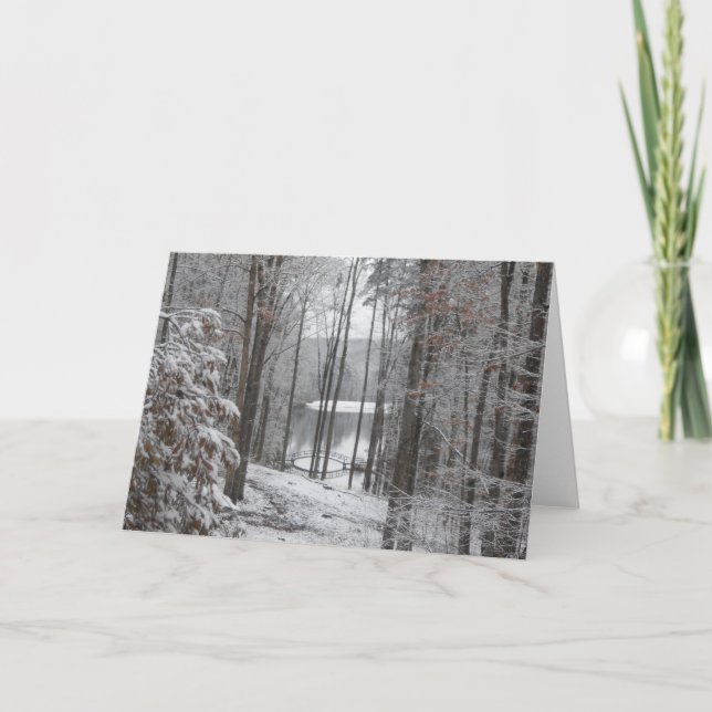 Tarjeta Festiva Canoa grande, Georgia (Anverso)