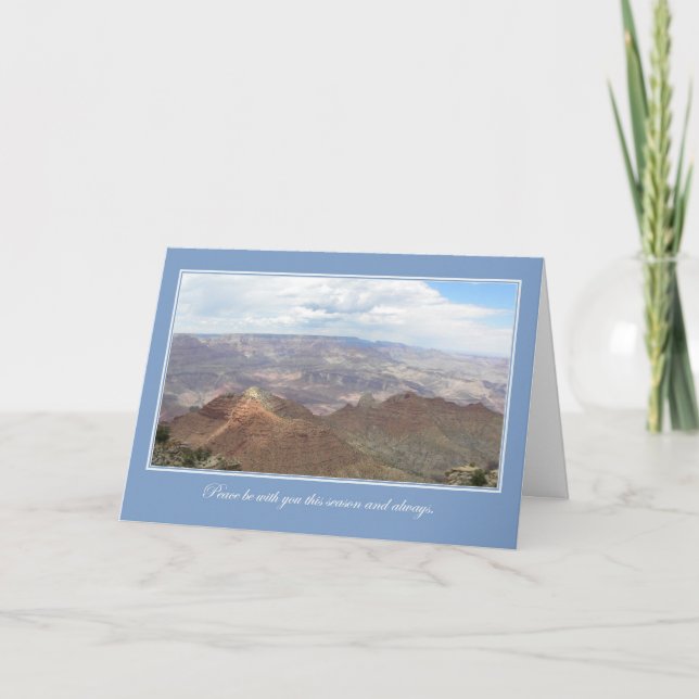 Tarjeta Festiva Cañón pacífico (Anverso)