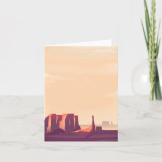 Tarjeta Festiva Cañones del desierto
