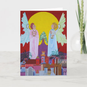 Tarjeta Festiva Canta Hark The Herald Angels