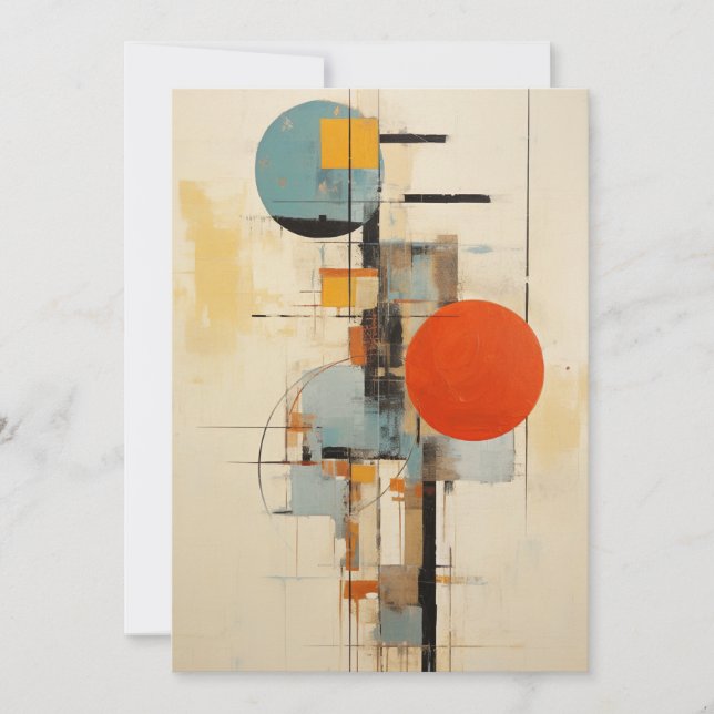 Tarjeta Festiva Canvas de arte 289 (Anverso)