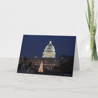 Tarjeta Festiva Capitolio de Estados Unidos celebrando foto de Nav