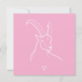 Tarjeta Festiva Capricorn