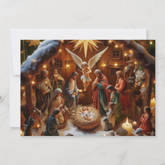 Tarjeta Festiva Capturar el espíritu de los Navidades | Fotografía