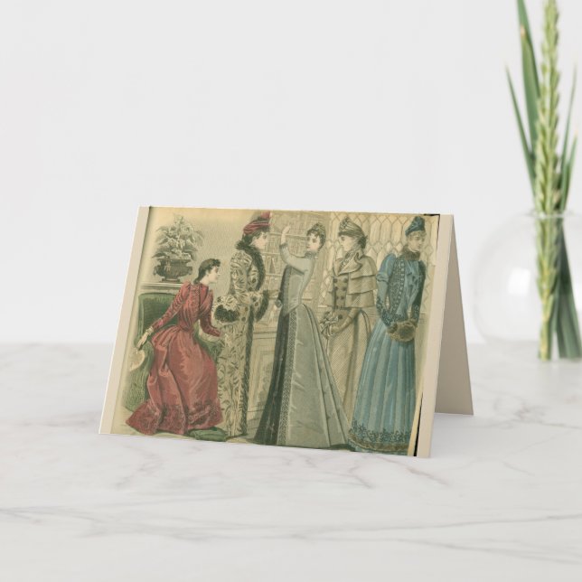 Tarjeta Festiva Card —educated girl poem (Anverso)