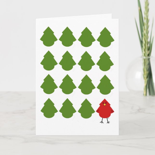 Tarjeta Festiva Cardinal (Anverso)