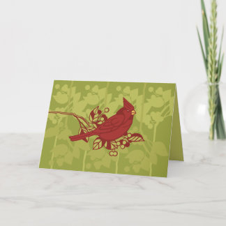 Tarjeta Festiva Cardinal