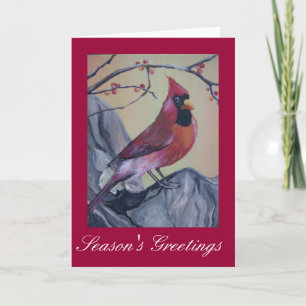 Tarjeta Festiva Cardinal