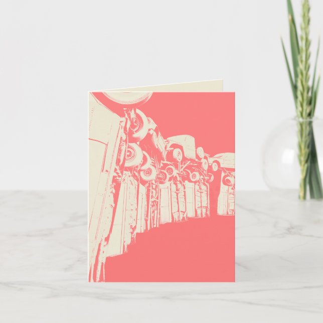 Tarjeta Festiva carhenge en alliance nebraska (Anverso)