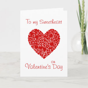 Tarjeta Festiva Cariño en una cita romántica El día de San Valentí