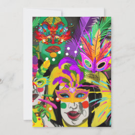 Tarjeta Festiva Carnaval de Brasil