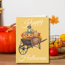 Carretilla de Calabaza Fantástica de Rana Hallowee