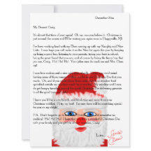 Carta de Papá Noel Carta Personalizada