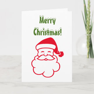 Tarjeta Festiva Carta de Santa (leer más) Santa
