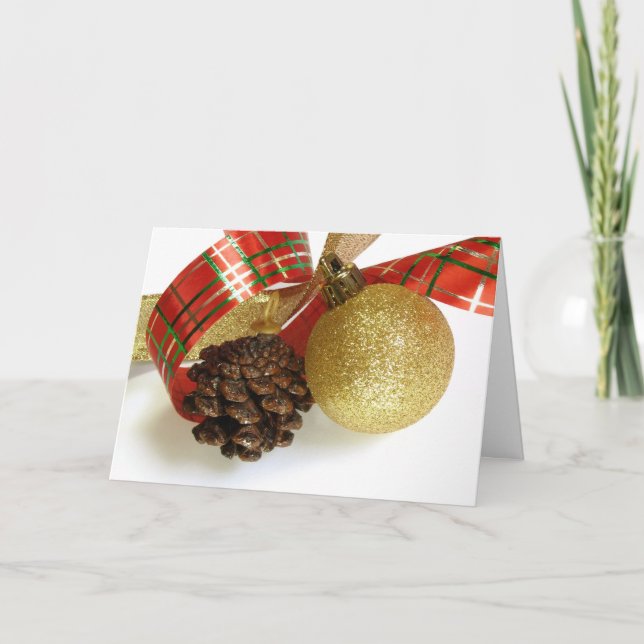 Tarjeta Festiva Cartão de Natal (Anverso)