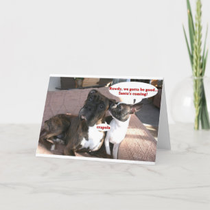 Tarjeta Festiva Cartas: Crapola