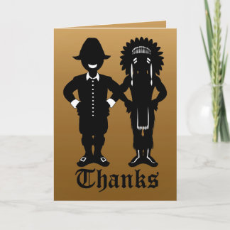 Tarjeta Festiva Cartas de Acción de Gracias personalizadas