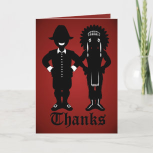 Tarjeta Festiva Cartas de Acción de Gracias personalizadas