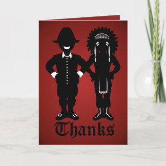 Tarjeta Festiva Cartas de Acción de Gracias personalizadas