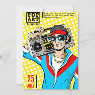 Tarjeta Festiva Cartas de estilo cómico