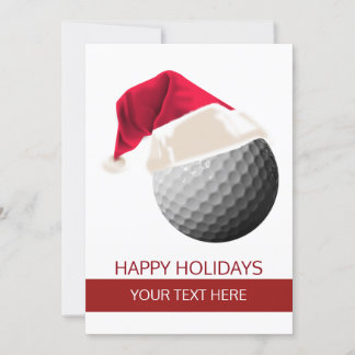 Tarjeta Festiva Cartas de felicitación de Santa Hat navidades