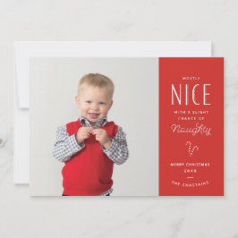 Tarjeta Festiva Cartas de Navidades de fotografía infantiles ridíc