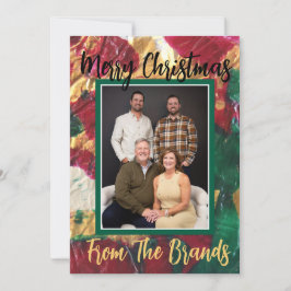 Tarjeta Festiva Cartas de Navidades de personalizable