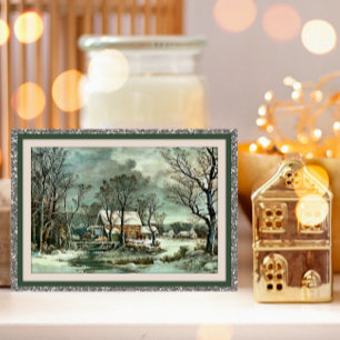 Tarjeta Festiva Cartas de Navidades de Personalizados de época