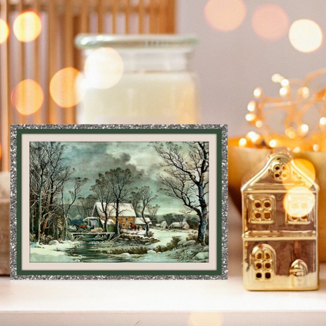 Tarjeta Festiva Cartas de Navidades de Personalizados de época (Subido por el creador)