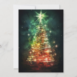Tarjeta Festiva Cartas de Navidades inusuales oscuras