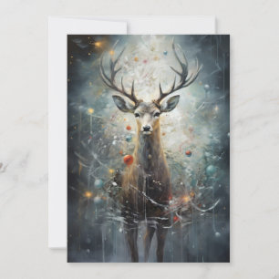 Tarjeta Festiva Cartas de Navidades inusuales oscuras