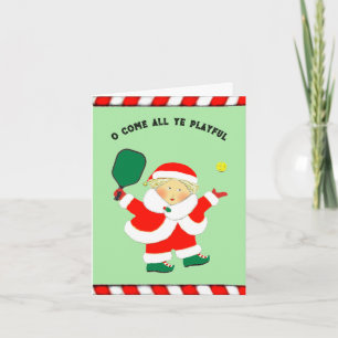 Tarjeta Festiva Cartas para Navidades de pelota
