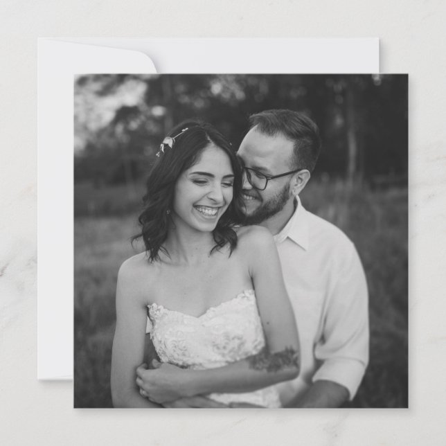 Tarjeta Festiva Carte de remerciement Apostrophe (Anverso)