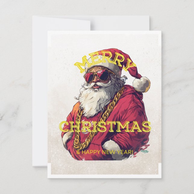 Tarjeta Festiva carte de voeux (Anverso)